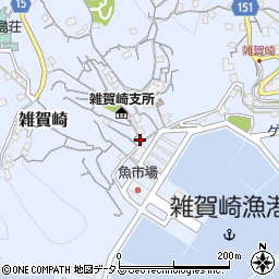 和歌山県和歌山市雑賀崎1162周辺の地図
