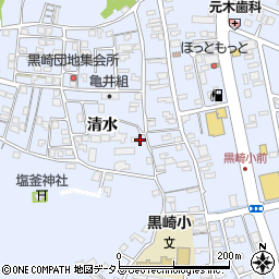 徳島県鳴門市撫養町黒崎周辺の地図