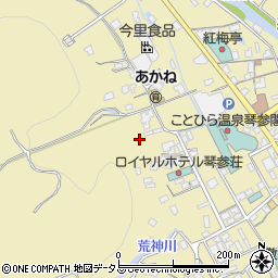 香川県仲多度郡琴平町872周辺の地図