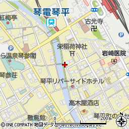 香川県仲多度郡琴平町266-1周辺の地図