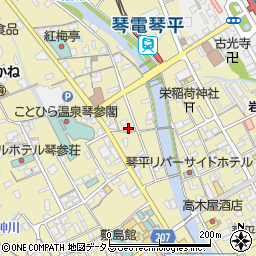 香川県仲多度郡琴平町652-1周辺の地図