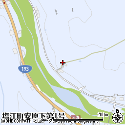 香川県高松市塩江町安原下第１号618周辺の地図