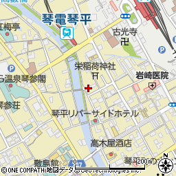 香川県仲多度郡琴平町266-10周辺の地図