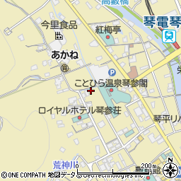 香川県仲多度郡琴平町684周辺の地図