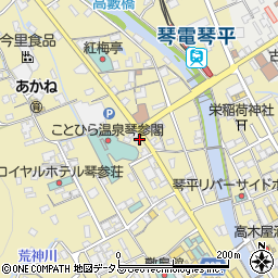 香川県仲多度郡琴平町669-13周辺の地図