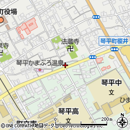 エムコレクション　琴平店周辺の地図