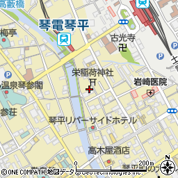 香川県仲多度郡琴平町264-12周辺の地図
