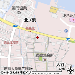 徳島県鳴門市撫養町大桑島北之組68周辺の地図
