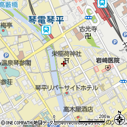 香川県仲多度郡琴平町264-1周辺の地図