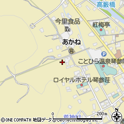 香川県仲多度郡琴平町874周辺の地図