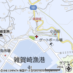 和歌山県和歌山市雑賀崎1862周辺の地図