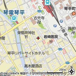 香川県仲多度郡琴平町301周辺の地図