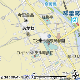 香川県仲多度郡琴平町678周辺の地図