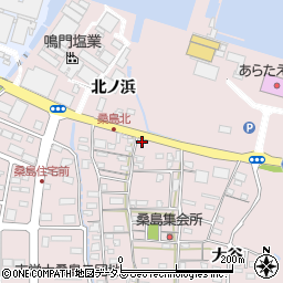 徳島県鳴門市撫養町大桑島北之組67周辺の地図