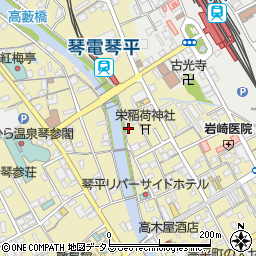 香川県仲多度郡琴平町266-3周辺の地図