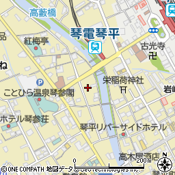 香川県仲多度郡琴平町590周辺の地図