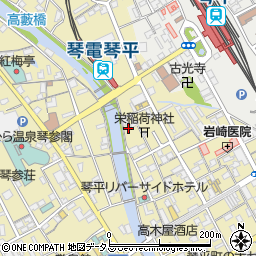 香川県仲多度郡琴平町266-21周辺の地図
