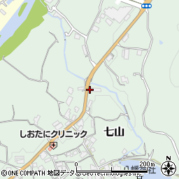和歌山県海南市七山287周辺の地図