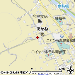 香川県仲多度郡琴平町504-3周辺の地図