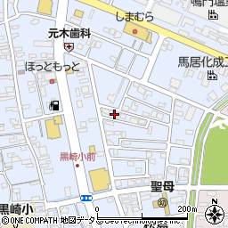 徳島県鳴門市撫養町黒崎松島周辺の地図