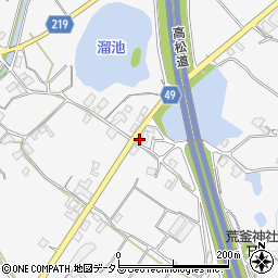 香川県三豊市高瀬町上高瀬923周辺の地図