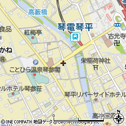香川県仲多度郡琴平町656周辺の地図