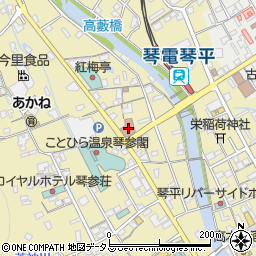 香川県仲多度郡琴平町665周辺の地図