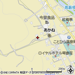 香川県仲多度郡琴平町501周辺の地図