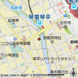 香川県仲多度郡琴平町589周辺の地図