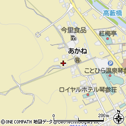 香川県仲多度郡琴平町503周辺の地図