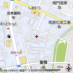 徳島県鳴門市撫養町黒崎松島301周辺の地図