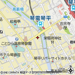 香川県仲多度郡琴平町588周辺の地図