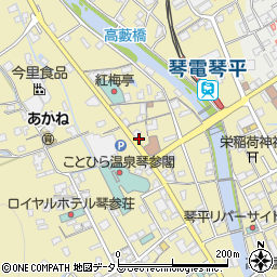 香川県仲多度郡琴平町664-5周辺の地図