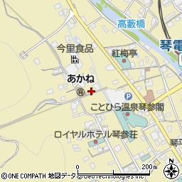 香川県仲多度郡琴平町508周辺の地図