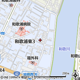 有限会社松本薬局　和歌浦店周辺の地図