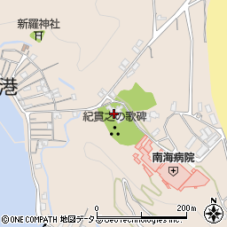 潮明寺周辺の地図