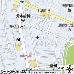 徳島県鳴門市撫養町黒崎松島309周辺の地図