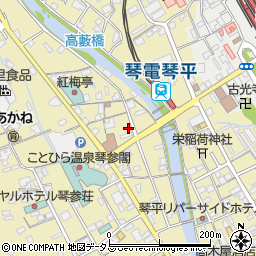香川県仲多度郡琴平町658周辺の地図