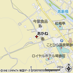 香川県仲多度郡琴平町505周辺の地図