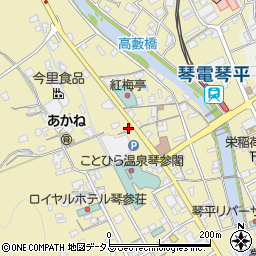 香川県仲多度郡琴平町511-12周辺の地図