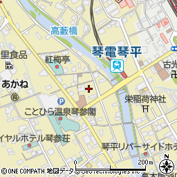 香川県仲多度郡琴平町659周辺の地図