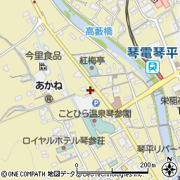 香川県仲多度郡琴平町511-9周辺の地図