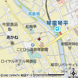 香川県仲多度郡琴平町662周辺の地図