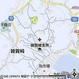 和歌山県和歌山市雑賀崎1553周辺の地図