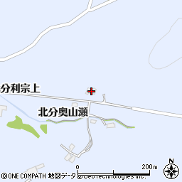 山口県美祢市大嶺町北分奥山瀬1470周辺の地図