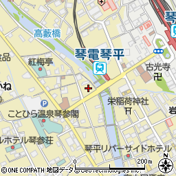 香川県仲多度郡琴平町583周辺の地図
