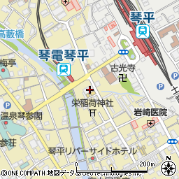 香川県仲多度郡琴平町359-1周辺の地図