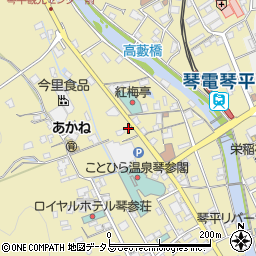 香川県仲多度郡琴平町511-11周辺の地図
