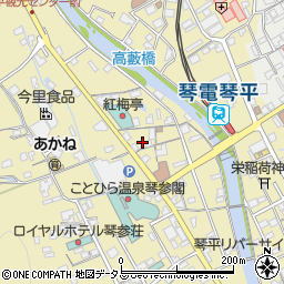 香川県仲多度郡琴平町570-1周辺の地図