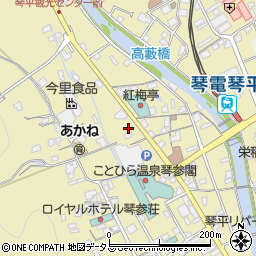 香川県仲多度郡琴平町511周辺の地図